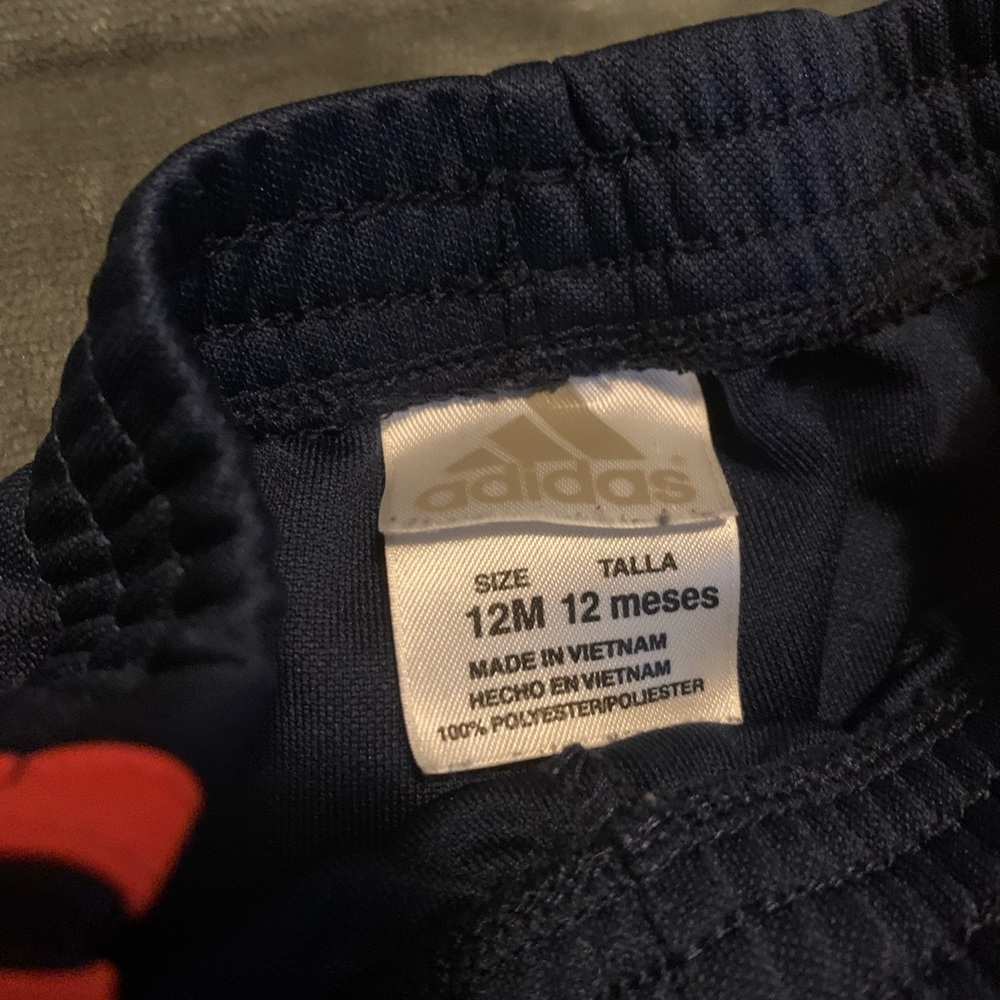 12 mo. Adidas pants, navy blue - Picture 6 of 6